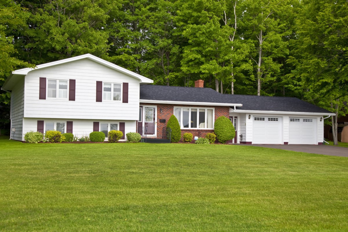 Split Level Homes Often Go Hand in Hand with Large Yards