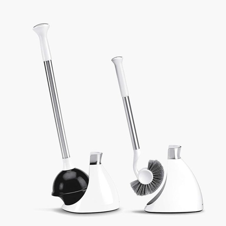  The Best Plunger Option: simplehuman plunger and Toilet Brush Bundle
