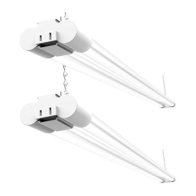 The Best Garage Lighting Option Sunco Lighting 2-Pack Industrial LED Shop Light