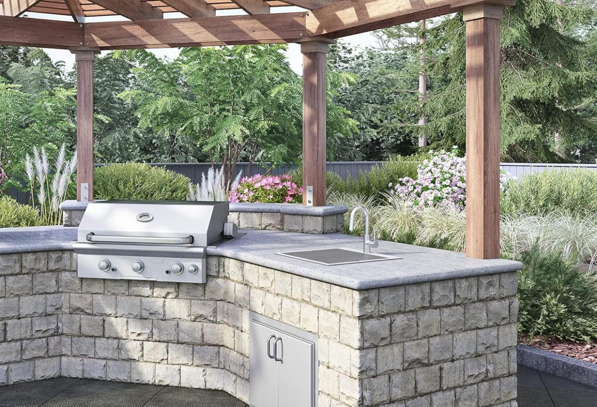 Outdoor Kitchen Essentials Option Ruvati Merino Outdoor Workstation Sink